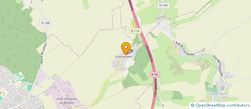 localisation de l'entreprise SOCIETE DES CINQ SOEURS  ETAPLES