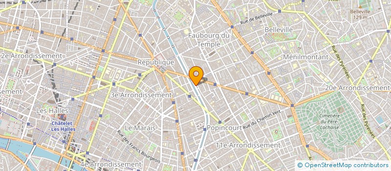 localisation de l'entreprise SOCIETE DES COFFRES-FORTS SOLON à PARIS