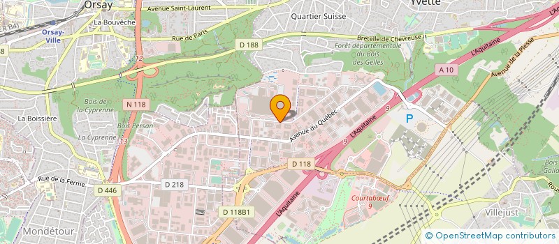 localisation de l'entreprise SOCIETE DES CONCEPTS ALIMENTAIRES à VILLEBON-SUR-YVETTE