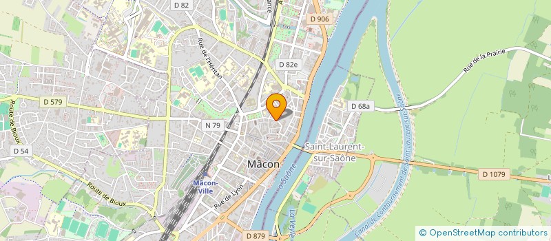 localisation de l'entreprise SOCIETE DES CONCERTS à MACON