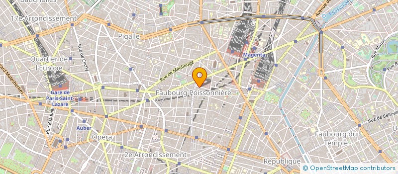 localisation de l'entreprise SOCIETE DES CONCERTS BOERINGER à PARIS