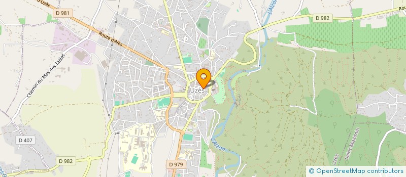 localisation de l'entreprise SOCIETE DES CONSULS  UZES