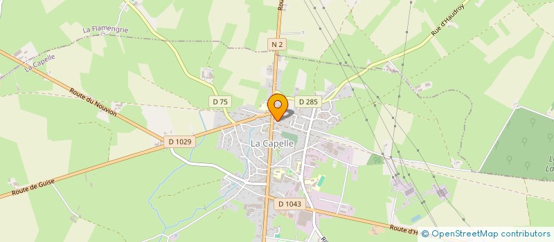 localisation de l'entreprise SOCIETE DES CONTROLES LAITIERS D'URIANE  LA CAPELLE