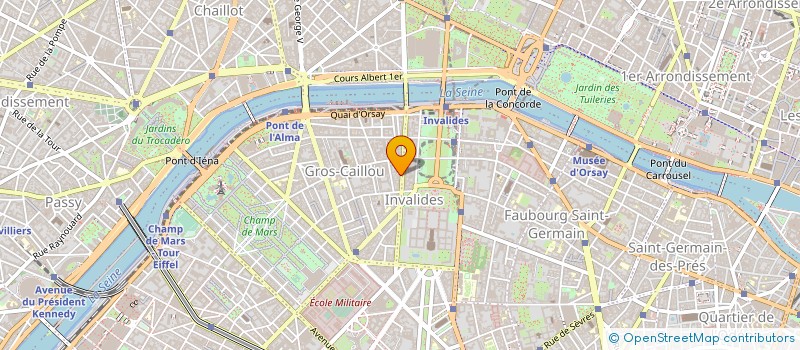 localisation de l'entreprise SOCIETE DES COSTUMES DE CARCIANO STRESA  PARIS