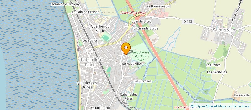 localisation de l'entreprise SOCIETE DES COURSES DE CHATELAILLON-LA ROCHELLE à CHATELAILLON-PLAGE