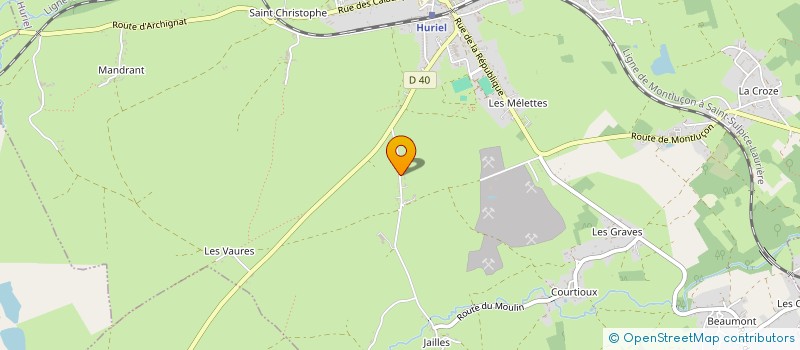 localisation de l'entreprise SOCIETE DES COURSES DE MONTLUCON - NERIS à MONTLUCON