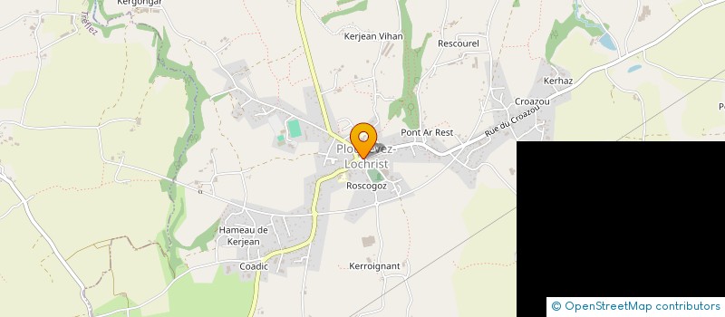 localisation de l'entreprise SOCIETE DES COURSES DE PLOUESCAT  PLOUESCAT