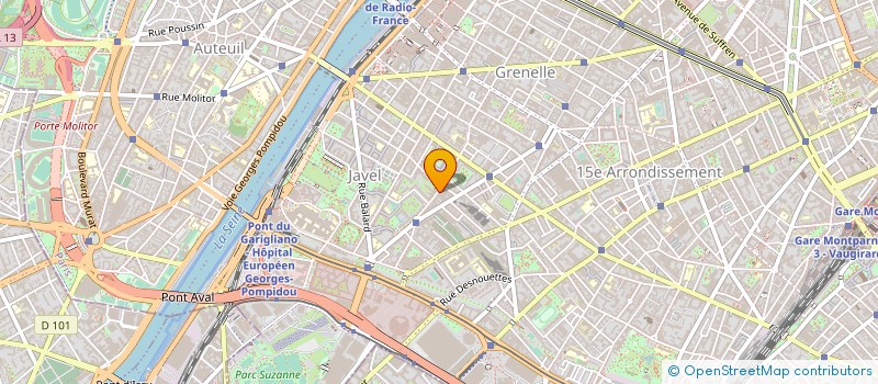 localisation de l'entreprise SOCIETE DES DOCTEURS S.LELOUP-F.STYLIANDIS SOCIETE CIVILE à PARIS