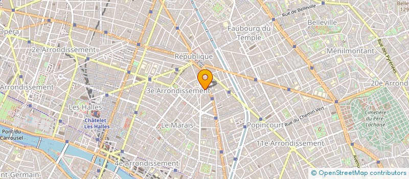 localisation de l'entreprise SOCIETE DES EDITIONS CRUSSOL à PARIS