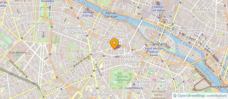 localisation de l'entreprise SOCIETE DES EDITIONS DE L'HEMICYCLE à PARIS