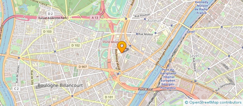 localisation de l'entreprise SOCIETE DES EDITIONS DU POINT DU JOUR  PARIS