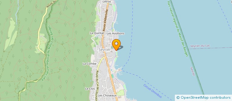 localisation de l'entreprise SOCIETE DES EJ à SEVRIER