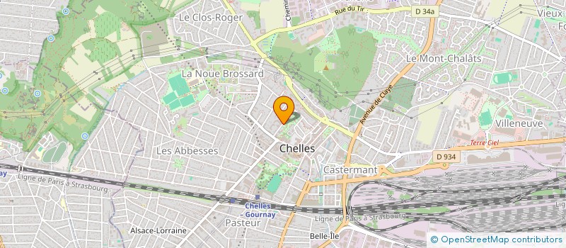 localisation de l'entreprise SOCIETE DES ELECTRICIENS ET AGENTS DE LA MAITRISE DE BATIMENT à CHELLES