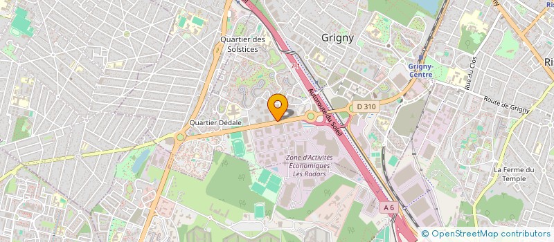 localisation de l'entreprise SOCIETE DES ENERGIES NOUVELLES ET RENOVATION DU BATIMENT à GRIGNY