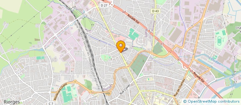 localisation de l'entreprise SOCIETE DES ENROBES DU BASSIN RHONALPIN à BALBIGNY