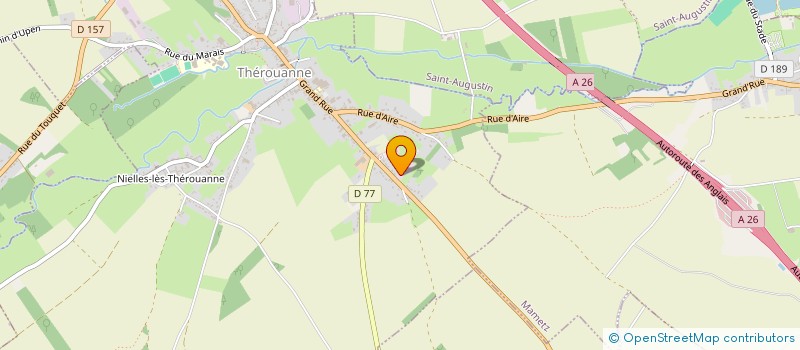 localisation de l'entreprise SOCIETE DES ENTREPRISES MEQUINION à THEROUANNE