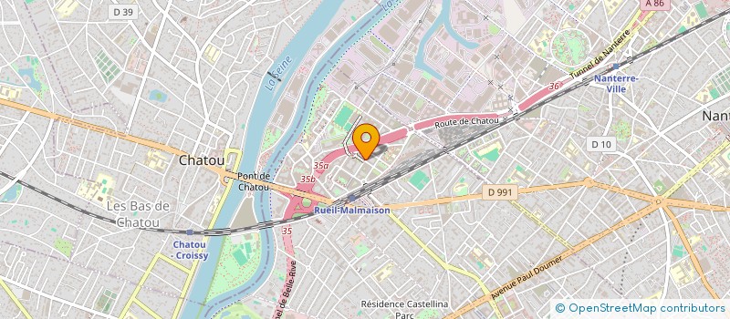 localisation de l'entreprise SOCIETE DES EOLIENNES DE CORBILLON à RUEIL-MALMAISON