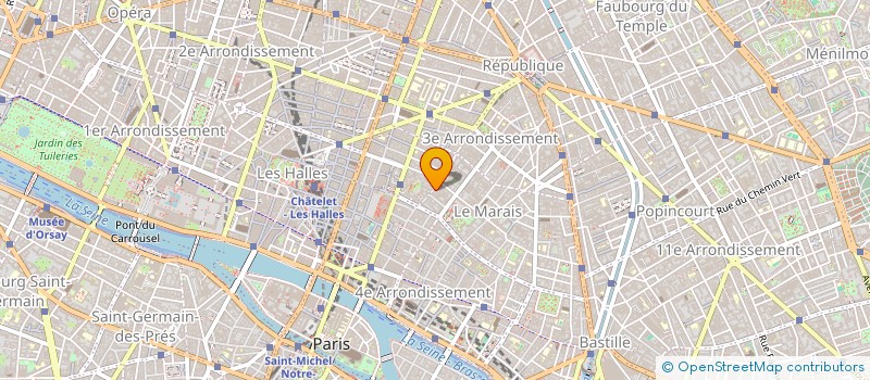 localisation de l'entreprise SOCIETE DES ETABLI MAAS à PARIS