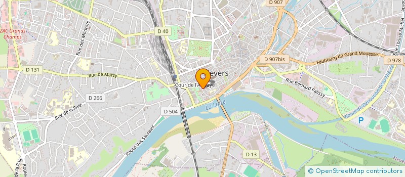 localisation de l'entreprise SOCIETE DES ETABLISSEMENTS A. SCHEUER à NEVERS