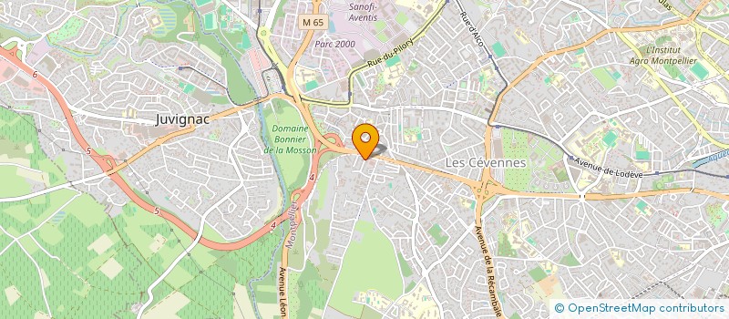 localisation de l'entreprise SOCIETE DES ETABLISSEMENTS AZAIS à MONTPELLIER