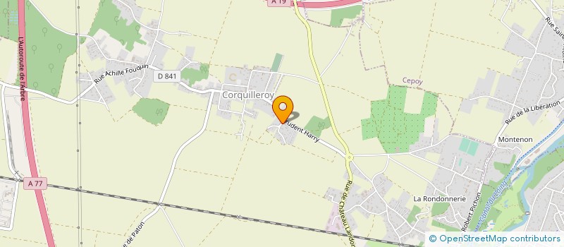 localisation de l'entreprise SOCIETE DES ETABLISSEMENTS BAYOL à CORQUILLEROY