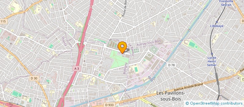 localisation de l'entreprise SOCIETE DES ETABLISSEMENTS BIGEARD  BONDY