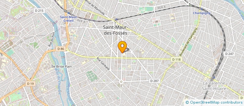 localisation de l'entreprise SOCIETE DES ETABLISSEMENTS CAR AL à SAINT-MAUR-DES-FOSSES