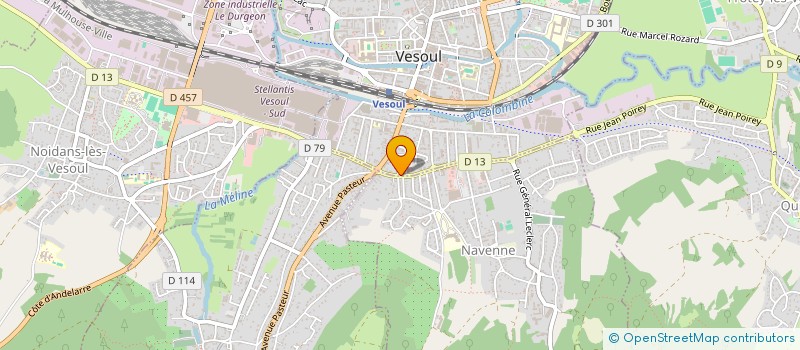 localisation de l'entreprise SOCIETE DES ETABLISSEMENTS CARLOS BLOCH à VESOUL
