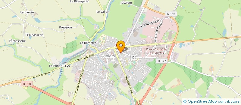 localisation de l'entreprise SOCIETE DES ETABLISSEMENTS CHARDIN à LYS-HAUT-LAYON