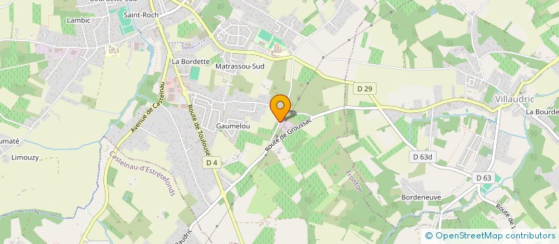 localisation de l'entreprise SOCIETE DES ETABLISSEMENTS COMA RENE METAUX ET FILS à FRONTON
