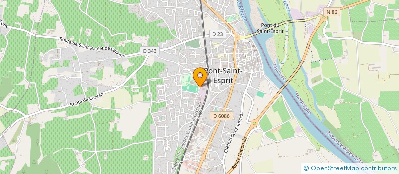 localisation de l'entreprise SOCIETE DES ETABLISSEMENTS COMBE à PONT-SAINT-ESPRIT