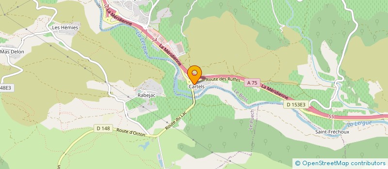 localisation de l'entreprise SOCIETE DES ETABLISSEMENTS DUREXAL  SOUMONT