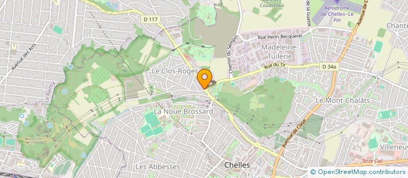 localisation de l'entreprise SOCIETE DES ETABLISSEMENTS FATOUX à CHELLES