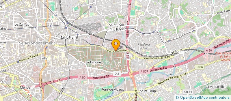 localisation de l'entreprise SOCIETE DES ETABLISSEMENTS FERRERO à MARSEILLE