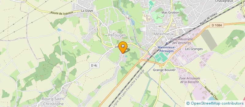 localisation de l'entreprise SOCIETE DES ETABLISSEMENTS FOURQUET à PEROUGES