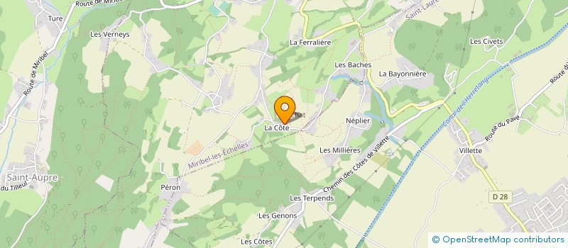 localisation de l'entreprise SOCIETE DES ETABLISSEMENTS GALOFARO à SAINT-LAURENT-DU-PONT