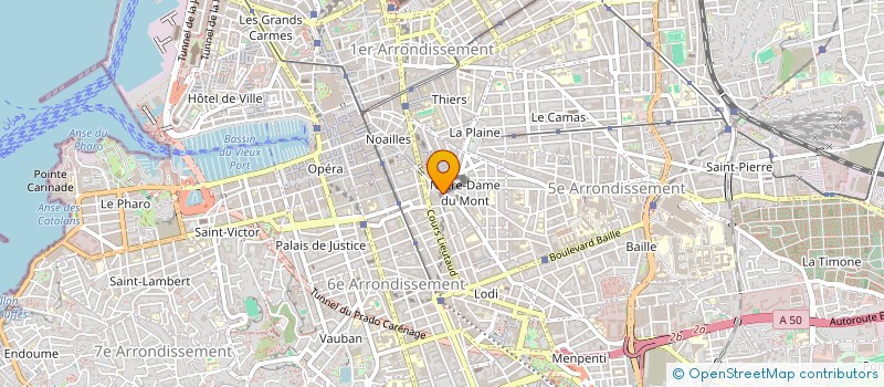 localisation de l'entreprise SOCIETE DES ETABLISSEMENTS GARDE à MARSEILLE