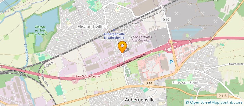 localisation de l'entreprise SOCIETE DES ETABLISSEMENTS HAVET à AUBERGENVILLE