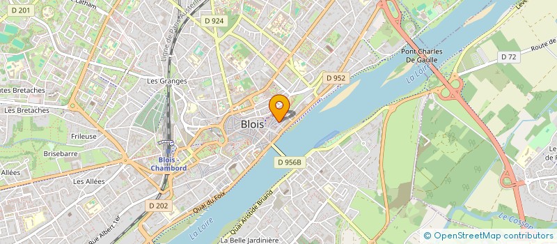 localisation de l'entreprise SOCIETE DES ETABLISSEMENTS HENRI VILDARD à BLOIS
