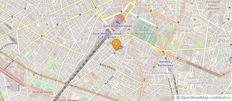 localisation de l'entreprise SOCIETE DES ETABLISSEMENTS JACQUES VIDAL à PARIS