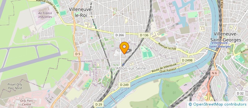 localisation de l'entreprise SOCIETE DES ETABLISSEMENTS JEANCLAUDE  ABLON-SUR-SEINE