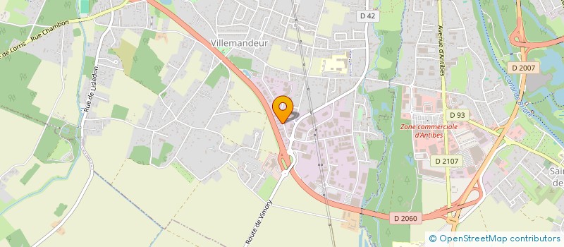 localisation de l'entreprise SOCIETE DES ETABLISSEMENTS LAVILLE  VILLEMANDEUR