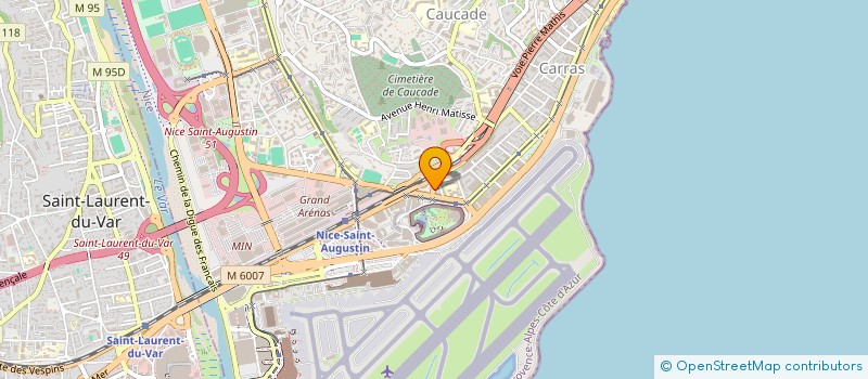 localisation de l'entreprise SOCIETE DES ETABLISSEMENTS LEBAUD à NICE