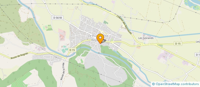 localisation de l'entreprise SOCIETE DES ETABLISSEMENTS MALOZON  LE PUY-SAINTE-REPARADE