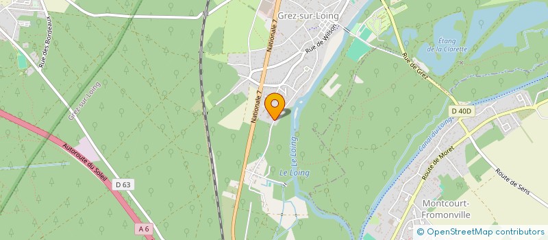 localisation de l'entreprise SOCIETE DES ETABLISSEMENTS MARC BOULAY à GREZ-SUR-LOING