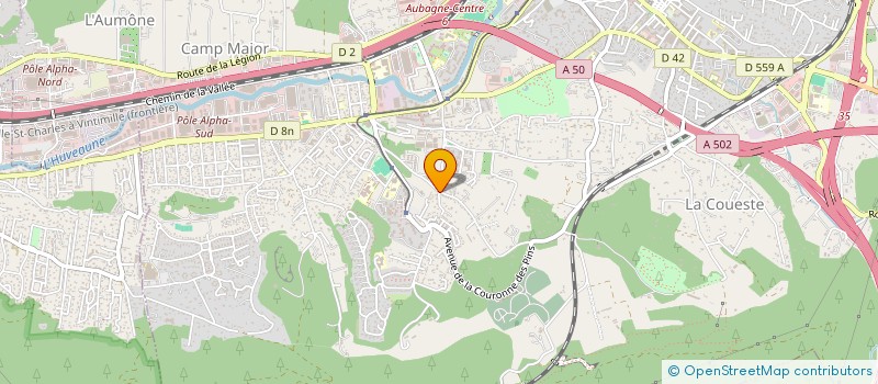 localisation de l'entreprise SOCIETE DES ETABLISSEMENTS MORGANA à AUBAGNE