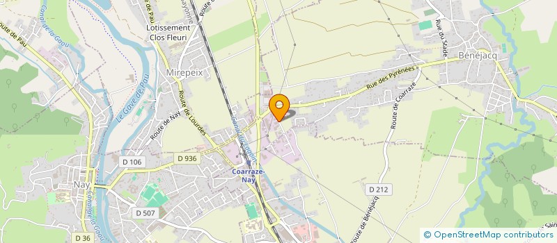 localisation de l'entreprise SOCIETE DES ETABLISSEMENTS PECOSTE à COARRAZE