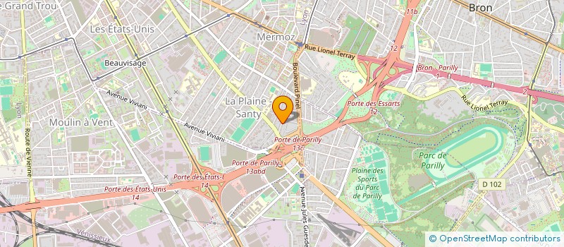 localisation de l'entreprise SOCIETE DES ETABLISSEMENTS PEY à LYON