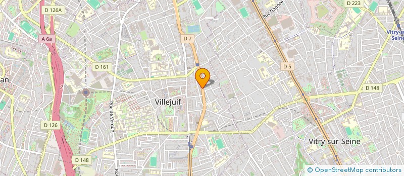 localisation de l'entreprise SOCIETE DES ETABLISSEMENTS PIERRE ABATE à VILLEJUIF