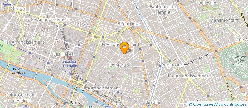 localisation de l'entreprise SOCIETE DES ETABLISSEMENTS RICHARD à PARIS